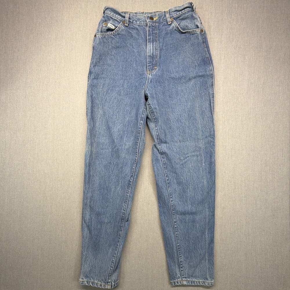 Vintage Lee Jeans Womens 26x29 Blue Denim Medium Wash 80s Made In USA